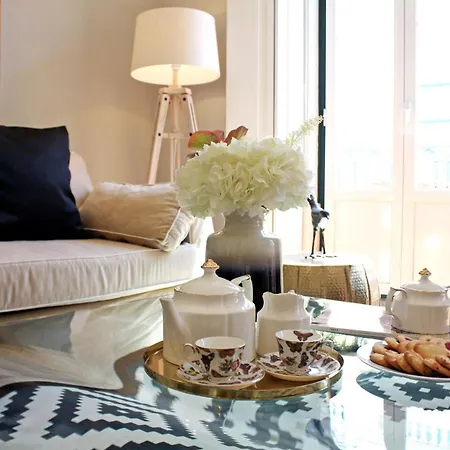 Sm2 Romantic By The Gardens Pr Real & Bairro Alto Apartament Lizbona
