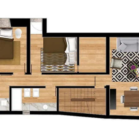 Sm2 Romantic By The Gardens Pr Real & Bairro Alto 아파트